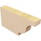 Ekena Millwork 2in. W x 6in. H x 12in. L Newport Woodgrain TimberThane Rafter Tail, Primed Tan RFTUR02X06X12NEWRCPR - alternate 6